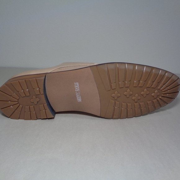 Steve Madden Size 11.5 M EBNERR Tan Leather Oxfords New Men\'s Shoes main image 4